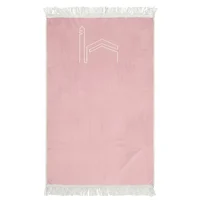 Raşel Kadife Kumaş Seccade Cami Motif 