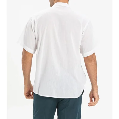 Hakim Yaka Kısa Kol Tshirt - Resim 2