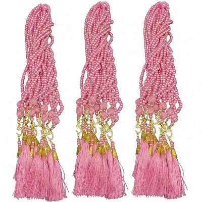 İnci Tesbih Pembe - Resim 1