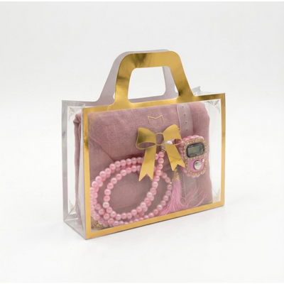 Hediyelik Çantalı Set Pembe - Resim 1